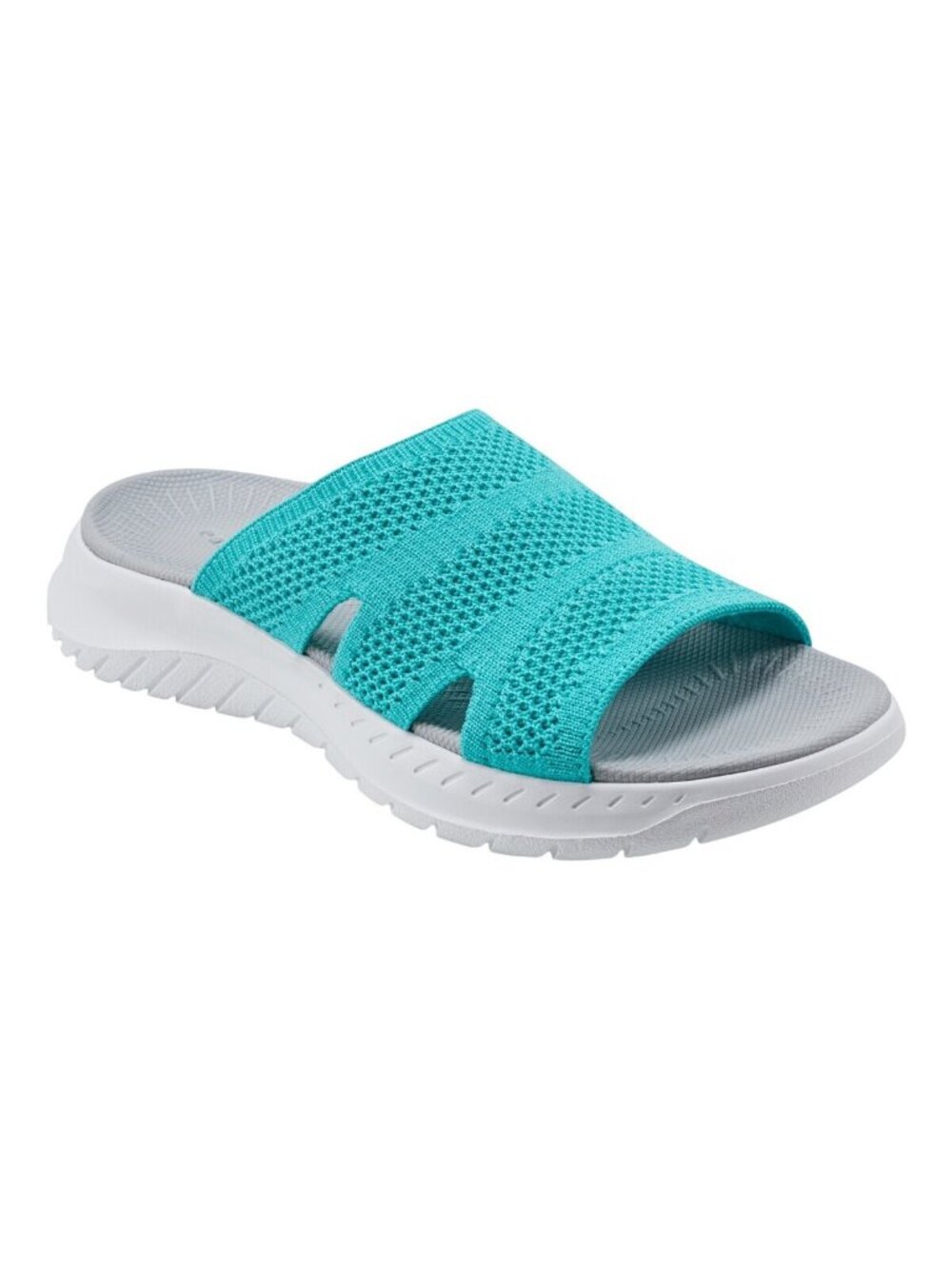 NEW Easy Spirit Deion Round Lightweight Sandals SEDEION2-H Turquoise Blue 6M